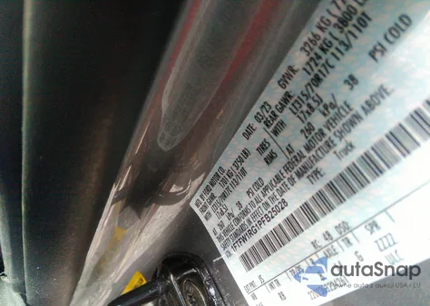 2023 Ford F-150 Raptor из США, поврежденный, VIN 1FTFW1RG1PFB25028